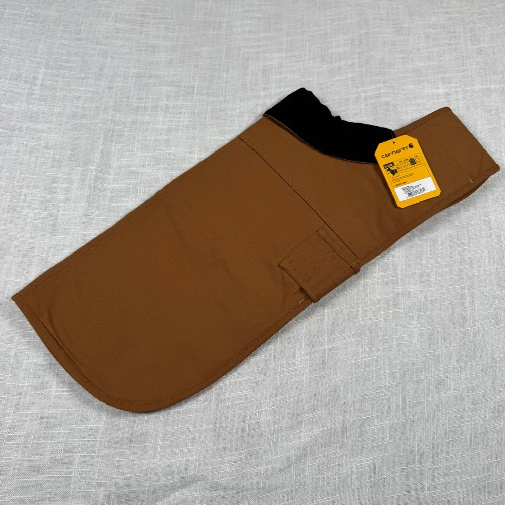 NWT Carhartt Firm Duck Insulated Dog Chore Coat Large Brown Outdoor Utility Gorp